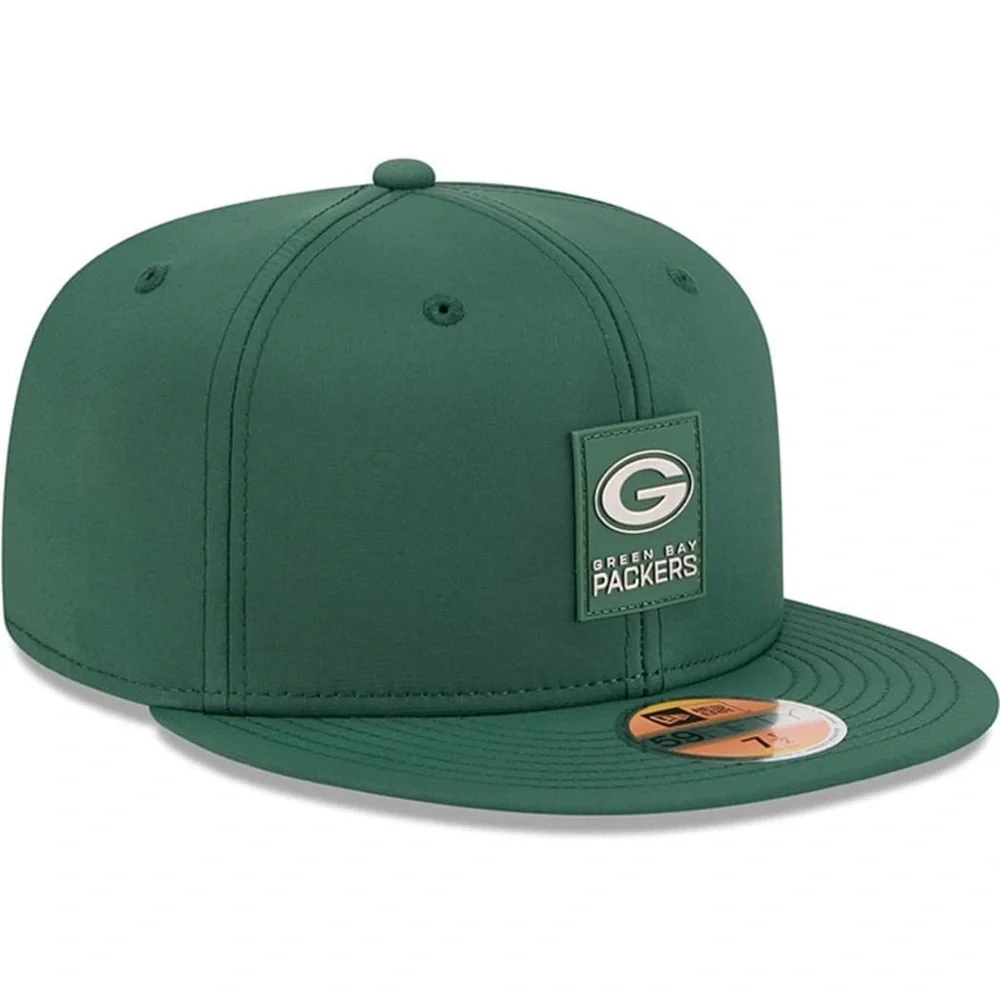 Green Bay Packers New Era 2025 Sideline 59FIFTY Fitted Hat - Green
